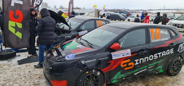 Неудачный день сына Салавата и именины Тимура Тимерзянова: как прошли ледовые гонки в Татарстане