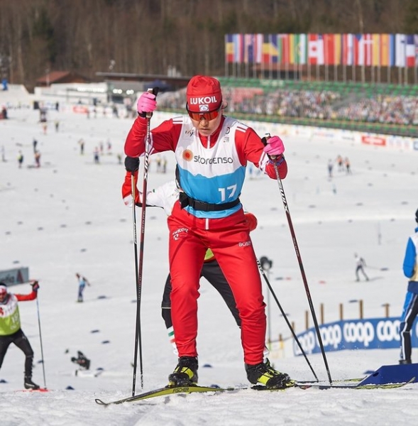 Александр Большунов выходит на тропу войны