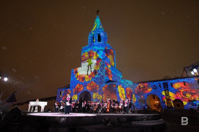 К Специальной Олимпиаде &mdash; 2022 в Казани: мокрый снег, светомузыкальный Зилант и Крутой за белым роялем