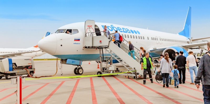 «Победа» возобновляет рейсы в Италию в марте