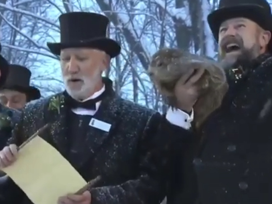 Сурок из Пенсильвании предсказал еще шесть недель зимы