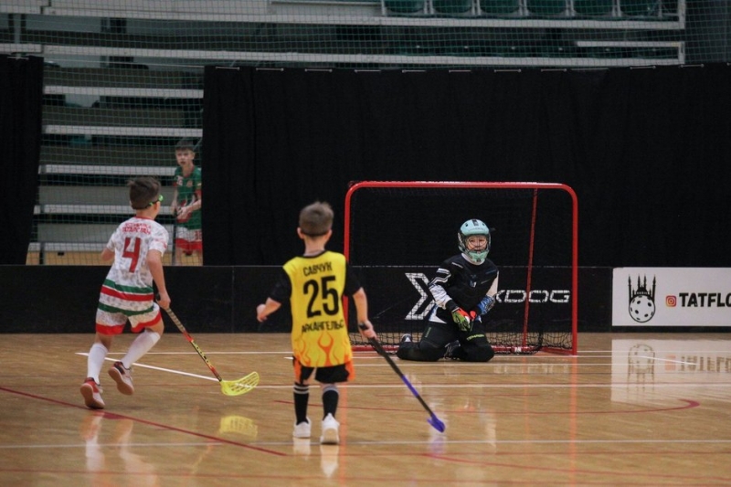 Борьба за &laquo;Золотую клюшку&raquo;: в Казани стартовал турнир по флорболу