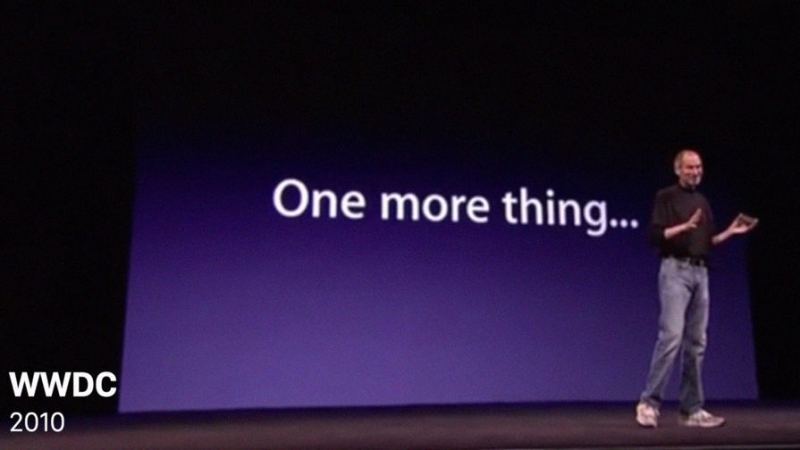 «И еще кое-что»: Apple не удалось отстоять права на фразу Джобса