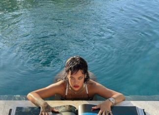 Рианна показала роскошные формы, рекламируя собственный бренд нижнего белья