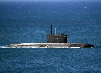 Российская субмарина с крылатыми ракетами вошла в Средиземное море