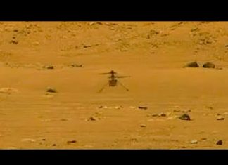 «Марсианский» вертолет Ingenuity успешно совершил свой первый полет на Красной планете