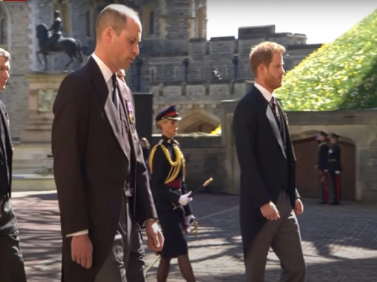 Эксперт по губам раскрыл, что принц Уильям сказал Гарри на похоронах Филиппа
