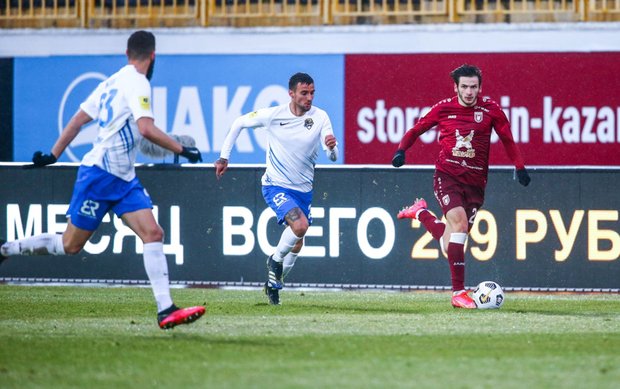 Хвича спас &laquo;Рубин&raquo; от &laquo;нулей&raquo; в Казани. Команда Слуцкого все ближе к лидирующей группе