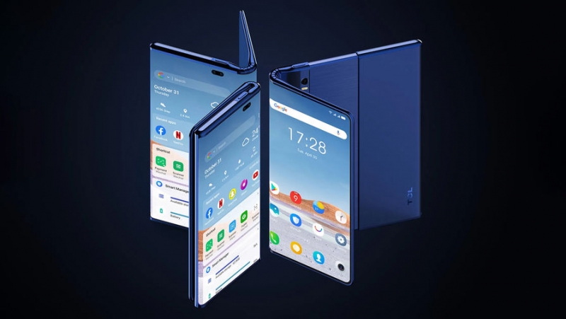 И складывается, и выдвигается: TCL представила смартфон-планшет