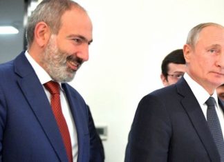 Путин планирует встречу с Пашиняном – премьер Армении уже ушел на карантин