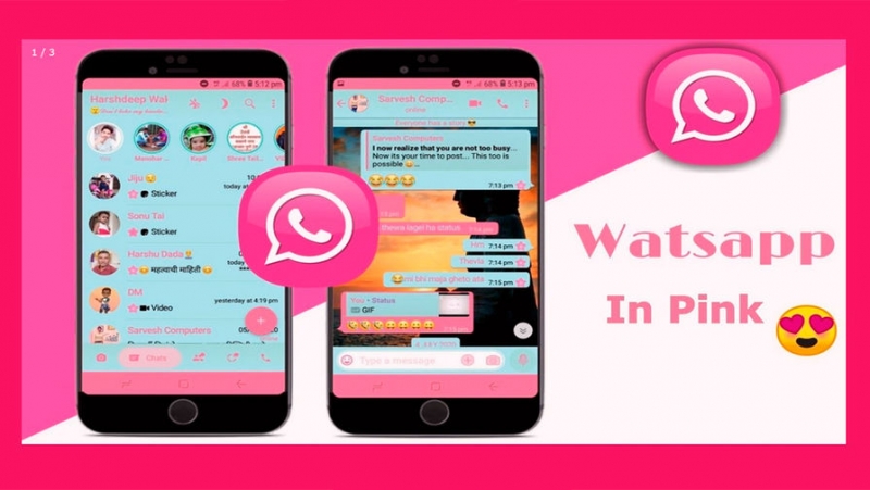 &laquo;Розовая тема&raquo;: что такое WhatsApp Pink и чем он опасен