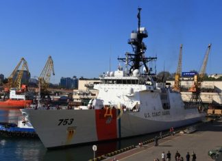 Корабль береговой охраны США впервые за 13 лет зашел в порт Одессы