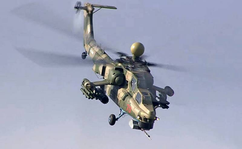 Обновленный Ми-28 сможет выполнять функции бомбардировщика