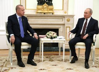 Путин провел телефонный разговор с Эрдоганом