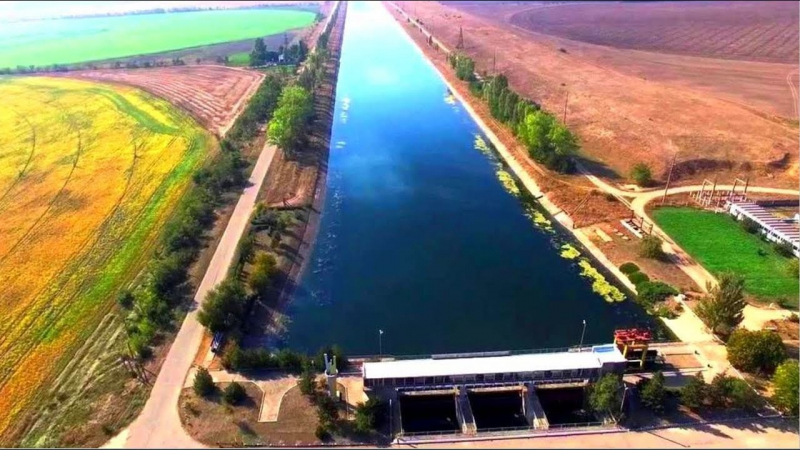 В Крыму достраивают крупнейшую систему водоснабжения через Северо-Крымский канал