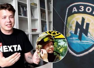 Во всех европейских аэропортах предложили развесить портреты Протасевича, воевавшего в рядах «Азова»