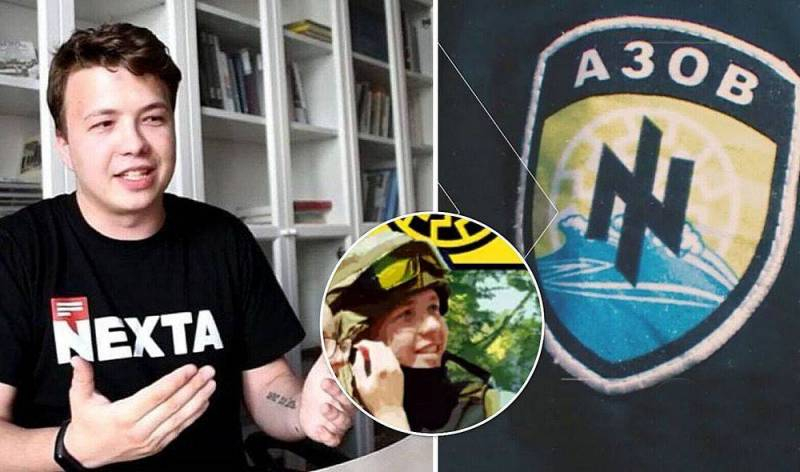 Во всех европейских аэропортах предложили развесить портреты Протасевича, воевавшего в рядах «Азова»