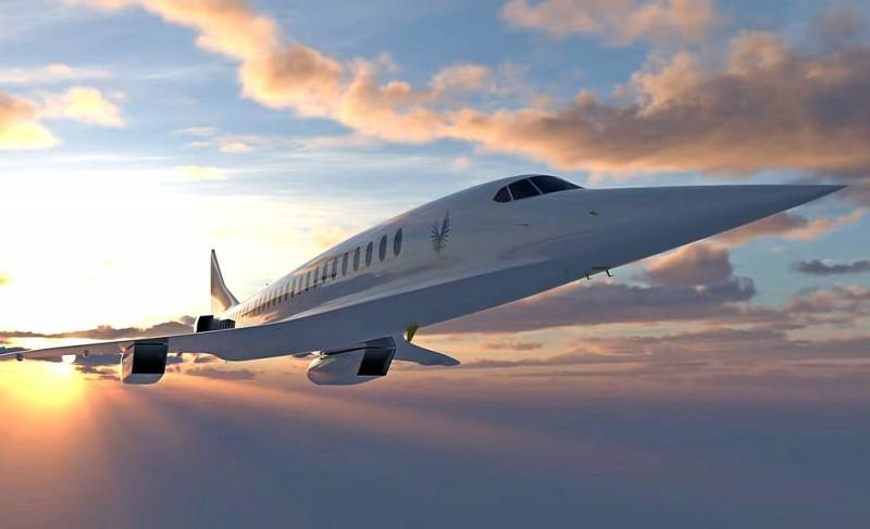 Крупнейший авиаперевозчик сделал предзаказ на 15 сверхзвуковых лайнеров Overture