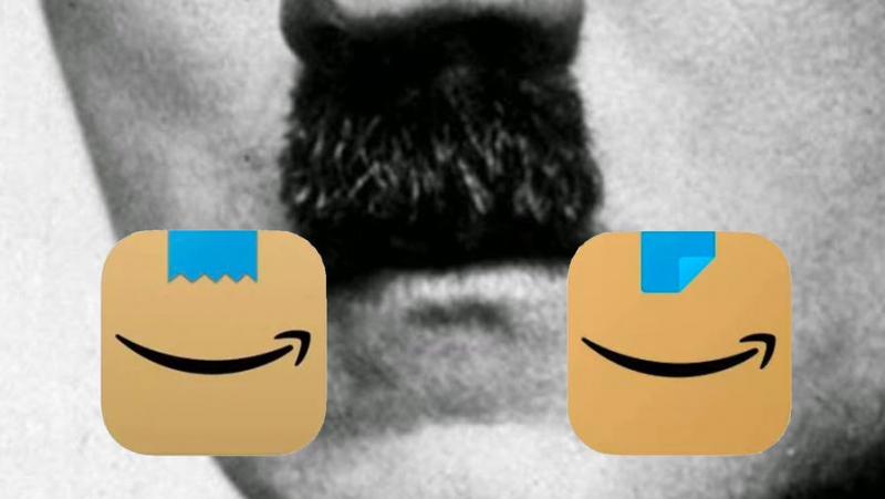 &laquo;Усы Гитлера&raquo;: Amazon изменил логотип из-за скандала