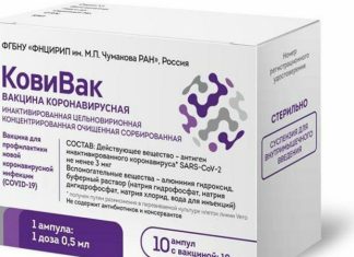 Россия зарегистрировала третью вакцину от коронавируса