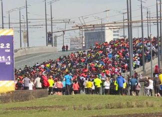 Казанский марафон: любители бега вышли на дистанцию