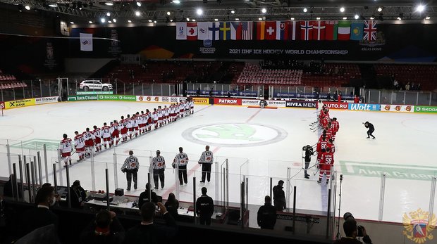 Команда ROC показала рок-игру в матче с чехами: Россия стартует с победы на рижском чемпионате мира