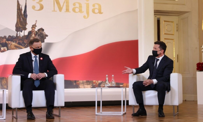 Визит Зеленского в Польшу или Под дудку Дуды