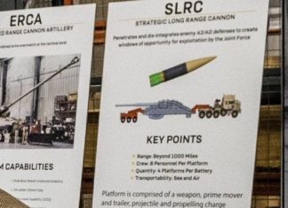 Американские линкоры смогут обстреливать Москву ядерными снарядами из SLRC?