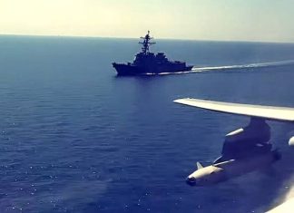 Летчики Су-24 от первого лица показали облеты кораблей НАТО на Балтике