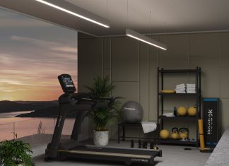 Врезной профиль для светодиодной ленты