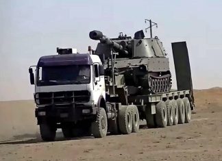 Многокилометровые колонны иранской артиллерии идут к границе Азербайджана