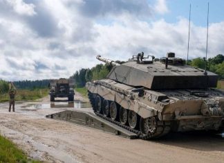 Обеспечивать безопасность Эстонии будут британские танкисты