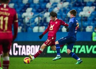 «Рубин» оступился в Нижнем Новгороде: явная нехватка крайних защитников, а лидером стал Дрейер