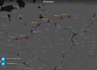 Семь бортов Ил-76 вереницей направляются из Беларуси в Казахстан транзитом через РФ