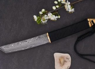 Охотничьи ножи из дамасской стали