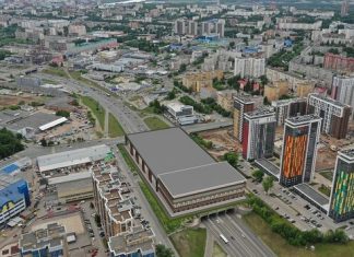 В Уфе планируют возвести ледовый дворец над восьмиполосной магистралью