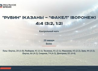 Восемь мячей на двоих. Каким «Рубин» вернулся в новом году