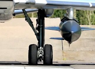 Впервые опубликованы кадры пуска окологиперзвуковой ракеты Х-22 «Буря» с борта Ту-22М3