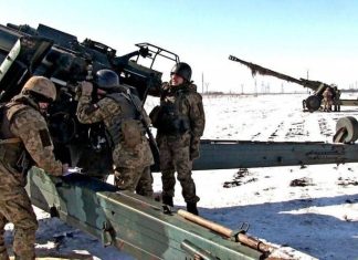 Вся линия соприкосновения находится под обстрелом артиллерии ВСУ